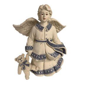 Sarah's Angels Figurine Cameron 2002 May God Bless You and Keep You Warm 30443